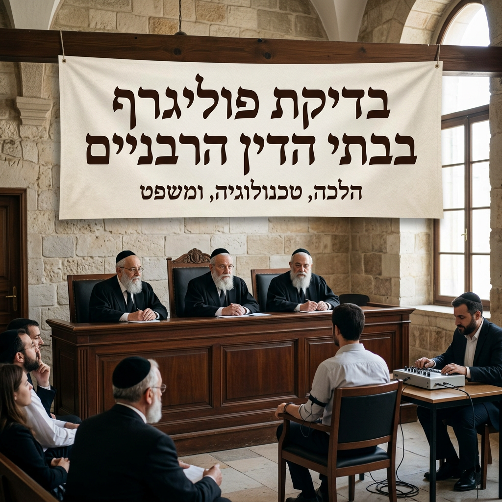 משקלה הראייתי של בדיקת הפוליגרף בבתי הדין הרבניים