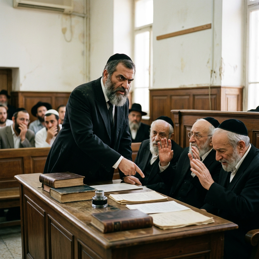 בא-כוח המטיל מורא על בית הדין