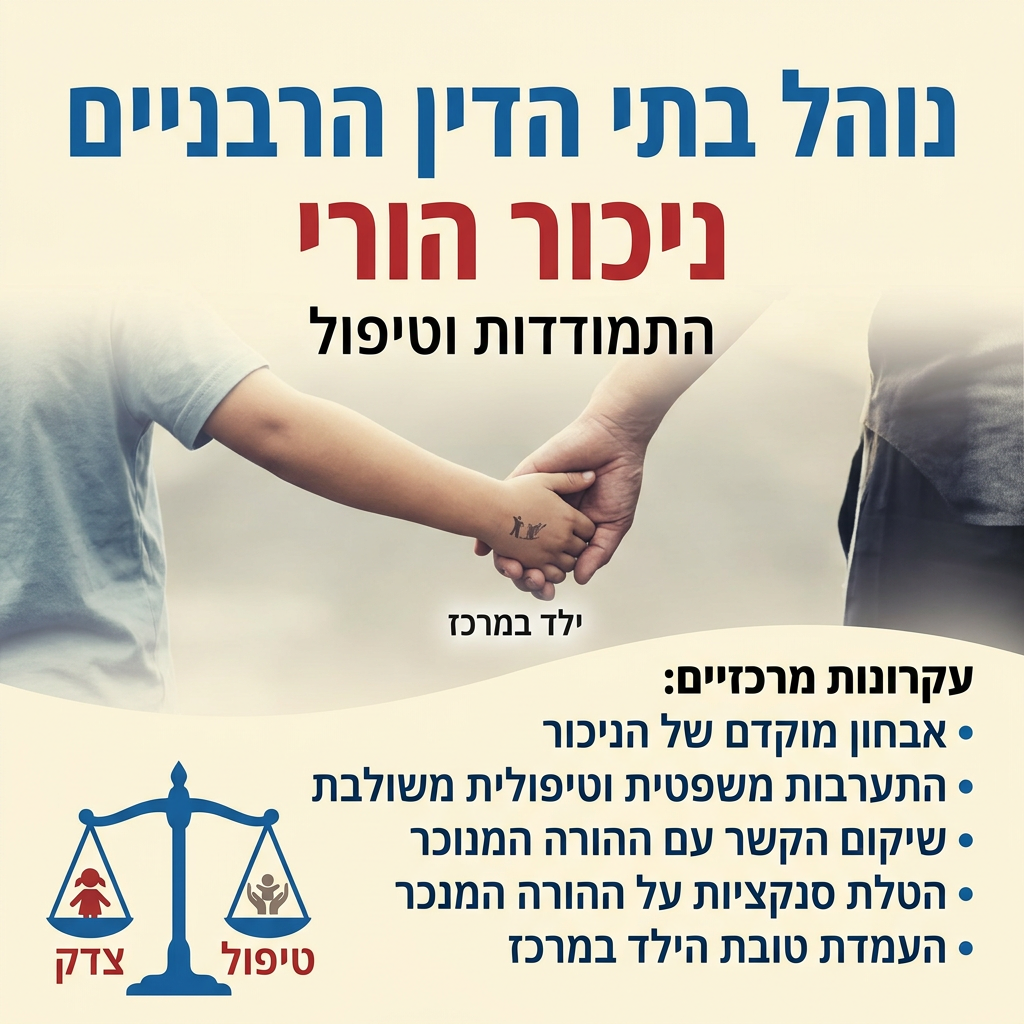 נוהל בתי הדין הרבניים לטיפול במקרים של ניכור הורי