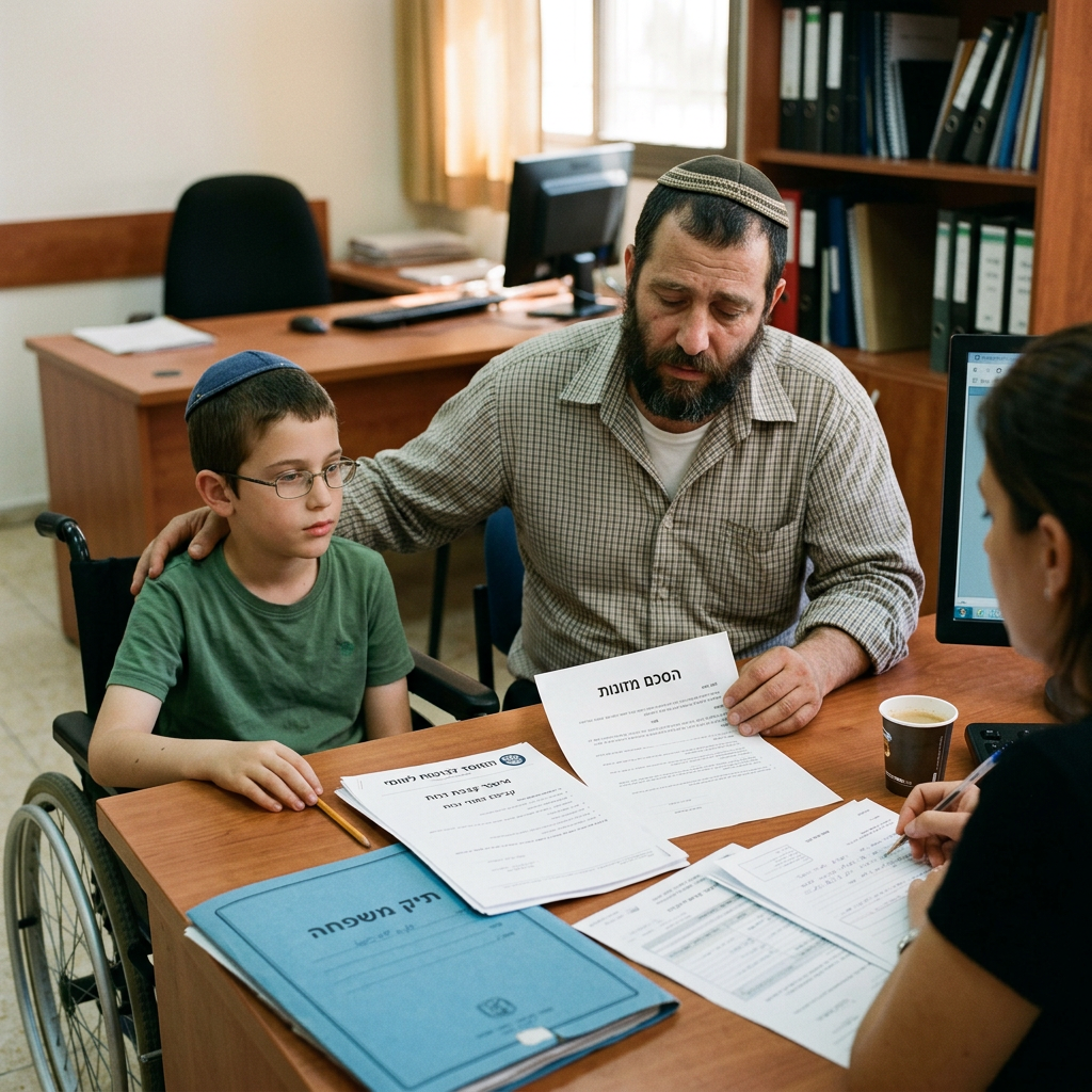 חובת אב במזונות ילדיו, שיעורה, השלכותיהם של גובה ההכנסות ושל זכאות הקטין לקצבת נכות