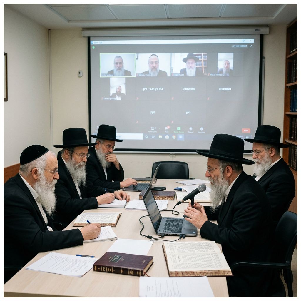 שמיעת טענות וקיום דיון באמצעות היוועדות חזותית