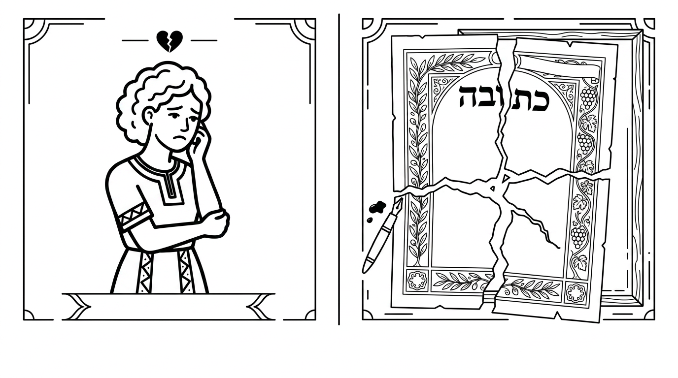 אישה שאיבדה את הזכות לכתובה