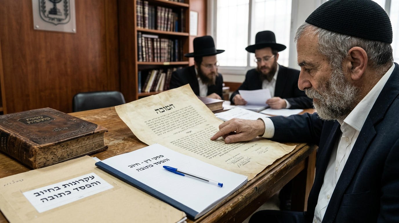 מדריך מפורט בענין פסיקת כתובה בבתי הדין – זכאות כתובה מול הפסד כתובה – 82 כללים מעשיים | הרב יצחק אושינסקי אב"ד ירושלים