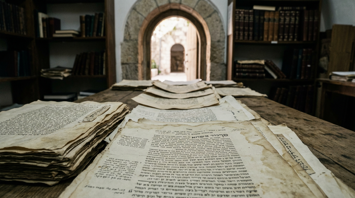 גט שליחות (מעיה"ק צפת ת"ו) שהושמט בו ייחוס כהונת המגרש